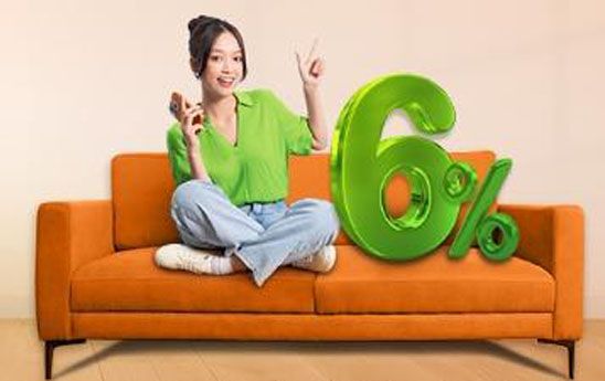 Vietcombank ưu đãi đến 6% giá trị hợp đồng khi gia hạn và đóng phí bảo hiểm năm thứ 2