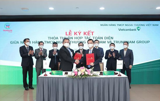 Vietcombank và Trung Nam Group ký kết thỏa thuận hợp tác toàn diện