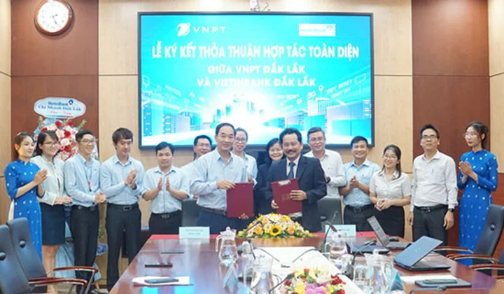 VietinBank Đắk Lắk và VNPT Đắk Lắk hợp tác toàn diện