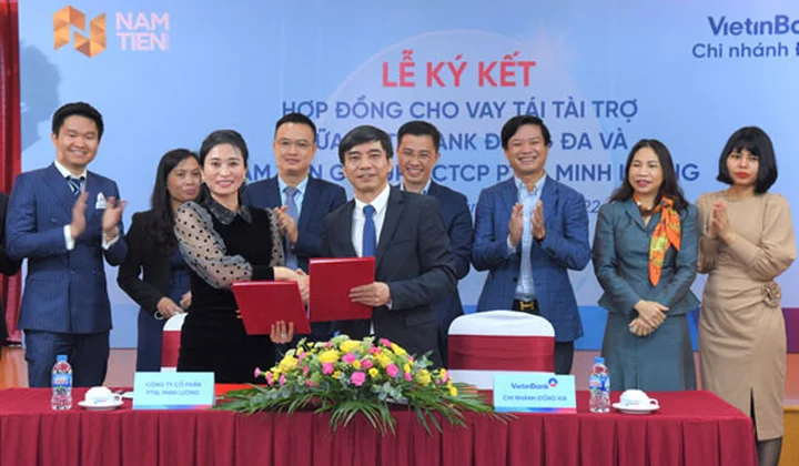 VietinBank Đống Đa ký kết hợp đồng cho vay tái tài trợ vốn