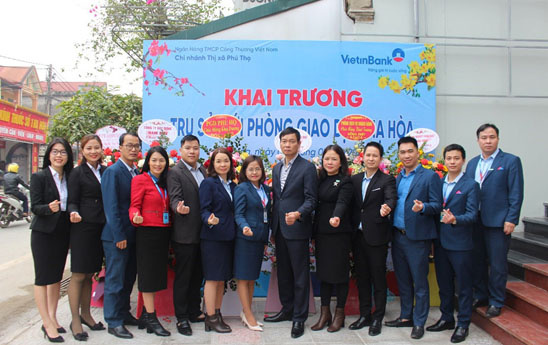 VietinBank Hạ Hòa khánh thành trụ sở làm việc mới