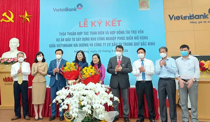VietinBank Hải Dương hợp tác toàn diện với Công ty Trung Quý
