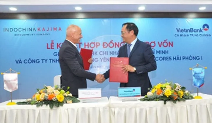 VietinBank Hồ Chí Minh tài trợ hơn 1.200 tỷ đồng cho 2 thành viên thuộc Indochina Kajima
