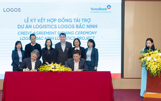 VietinBank KCN Tiên Sơn tài trợ vốn cho Công ty TNHH LOGOS Việt Nam BN 1