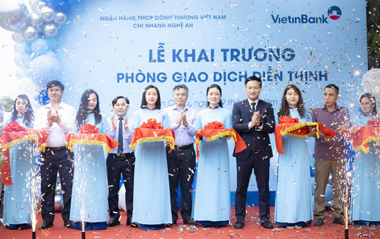 VietinBank Nghệ An khai trương Phòng giao dịch Diễn Thịnh