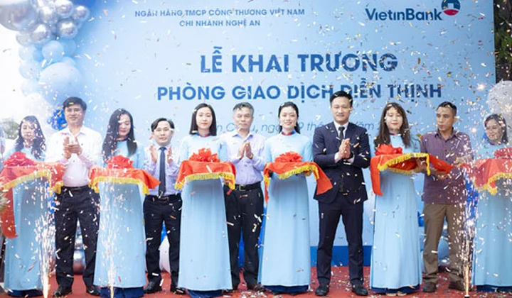 VietinBank Nghệ An khai trương Phòng giao dịch Diễn Thịnh