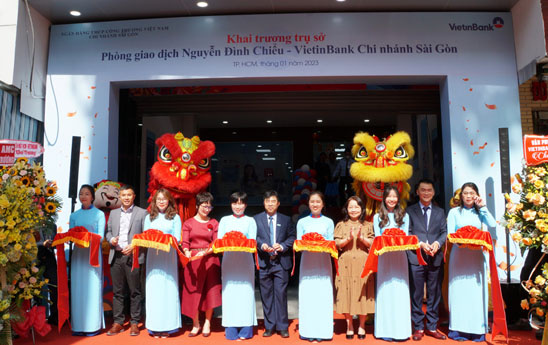 VietinBank Sài Gòn khai trương Phòng Giao dịch Nguyễn Đình Chiểu