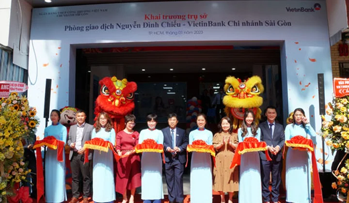 VietinBank Sài Gòn khai trương Phòng Giao dịch Nguyễn Đình Chiểu
