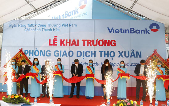 VietinBank Thanh Hóa khai trương Phòng giao dịch Thọ Xuân
