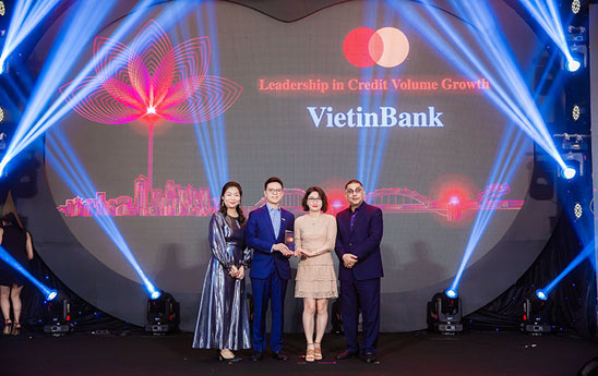 VietinBank được vinh danh 4 giải thưởng từ Tổ chức thẻ quốc tế Mastercard