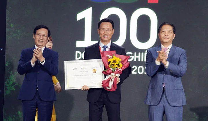 VietinBank được vinh danh Top 10 Doanh nghiệp bền vững năm 2022