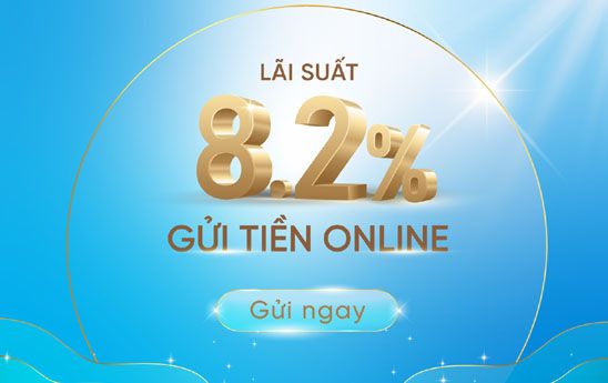 VietinBank iPay Mobile ưu đãi khách hàng gửi tiền online, với lãi suất lên đến 8,2%
