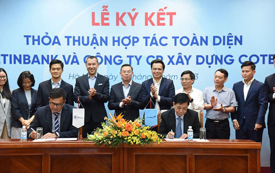 VietinBank ký kết Thỏa thuận hợp tác toàn diện với Coteccons