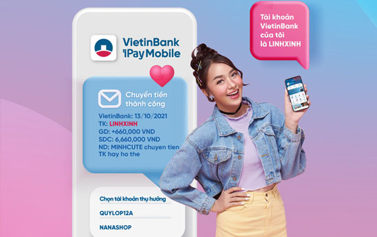 VietinBank mở thêm dịch vụ đăng ký/thay đổi Alias trực tiếp tại các quầy giao dịch