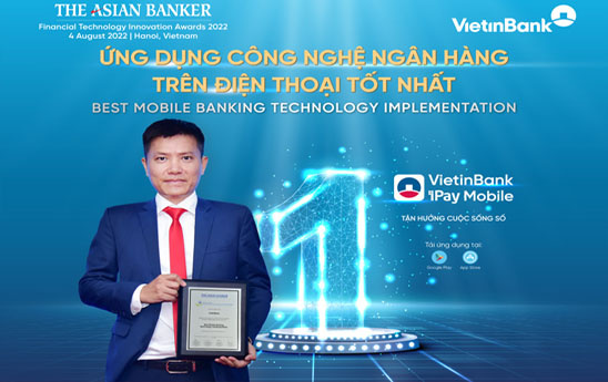 VietinBank nhận 4 giải thưởng của The Asian Banker