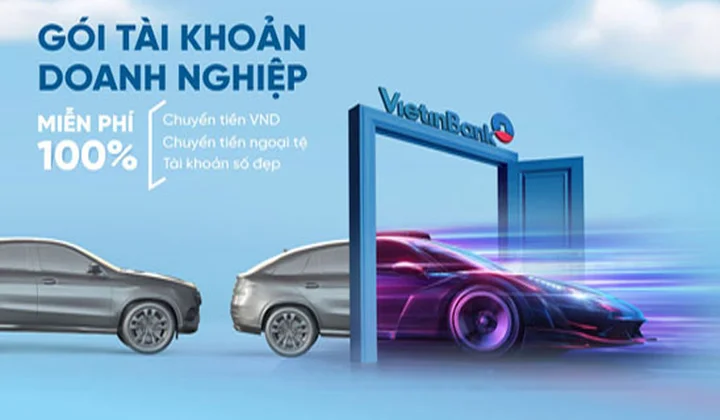 VietinBank ra mắt 5 gói tài khoản doanh nghiệp cung cấp Combo miễn 100% phí giao dịch
