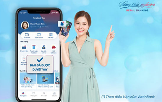VietinBank tăng hạn mức cho vay “Thấu chi lương online”