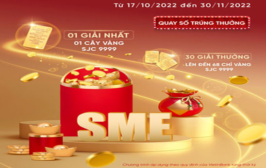 VietinBank tặng vàng SJC cho doanh nghiệp sử dụng sản phảm bảo lãnh