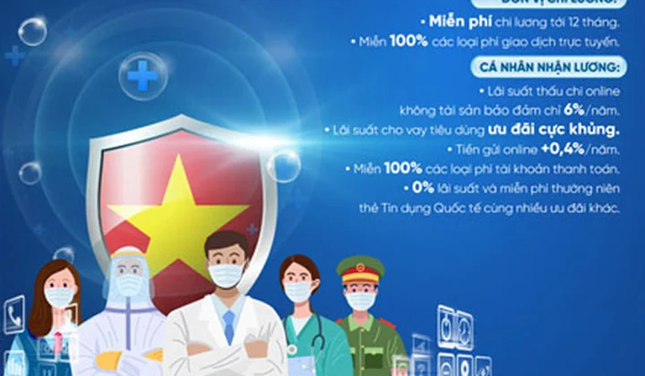 VietinBank tiếp tục “Đồng hành cùng tuyến đầu” chống dịch COVID-19