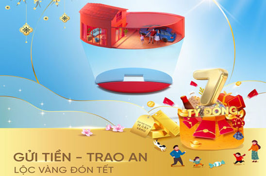 VietinBank triển khai chương trình “Gửi tiền trao An - Lộc vàng đón Tết”