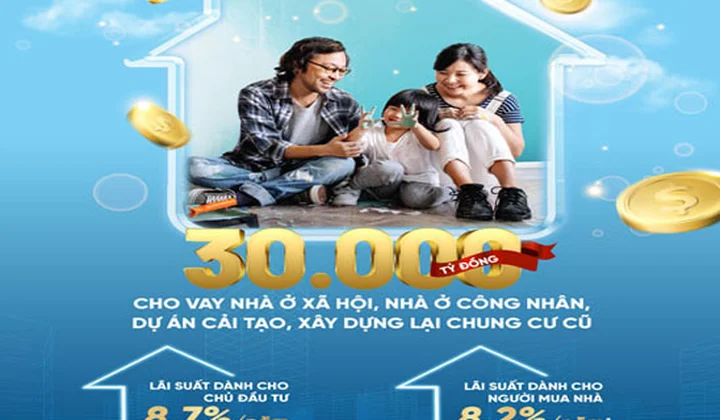 VietinBank ưu đãi 2% lãi suất cho chủ đầu tư và người mua nhà