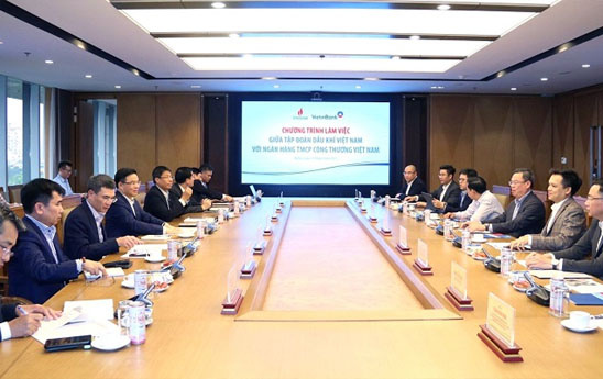 VietinBank và Petrovietnam định hướng mở rộng quan hệ hợp tác