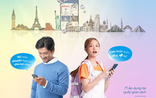 Vietinbank giảm tới 50% phí chuyển tiền ngoại tệ ra nước ngoài