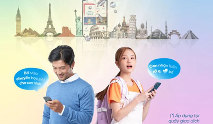 Vietinbank giảm tới 50% phí chuyển tiền ngoại tệ ra nước ngoài