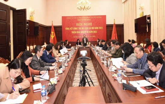 Ban Tuyên giáo Đảng uỷ Cơ quan NHTW triển khai nhiệm vụ năm 2023