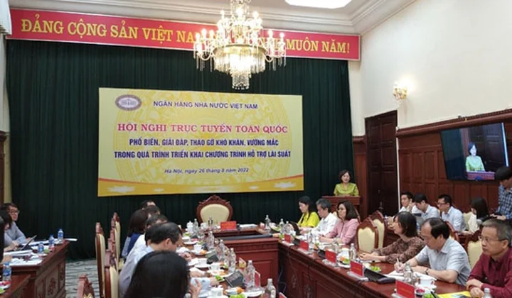 Bàn giải pháp tháo gỡ khó khăn và đẩy nhanh gói hỗ trợ lãi suất