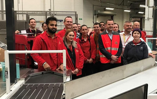 Bưu chính Anh đẩy mạnh tự động hóa khai thác bưu gửi