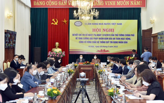 Đảm bảo an toàn hoạt động, củng cố vững chắc hệ thống Quỹ Tín dụng Nhân dân