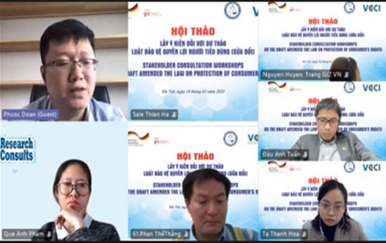 Góp ý hoàn thiện Luật Bảo vệ quyền lợi người tiêu dùng (sửa đổi)