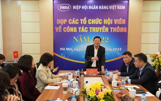 Hiệp hội Ngân hàng Việt Nam họp các hội viên về công tác truyền thông năm 2022
