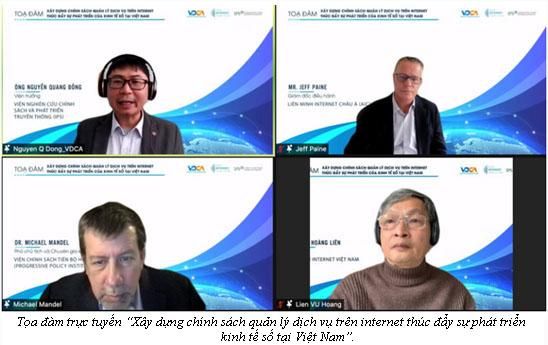 Hoàn thiện khung chính sách quản lý dịch vụ internet, thúc đẩy phát triển kinh tế số