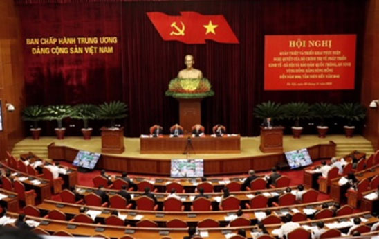 Hội nghị quán triệt, triển khai Nghị quyết của Bộ Chính trị về phát triển vùng đồng bằng sông Hồng