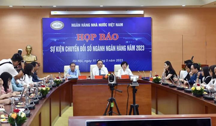 Họp báo công bố sự kiện chuyển đổi số ngành Ngân hàng năm 2023