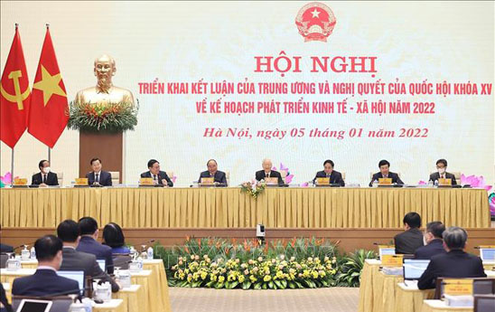Nghị quyết của Chính phủ về nhiệm vụ, giải pháp chủ yếu phát triển kinh tế - xã hội năm 2022