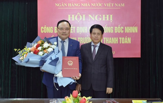 Ông Phạm Anh Tuấn, thành viên HĐQT Vietcombank làm Vụ trưởng Vụ Thanh toán Ngân hàng Nhà nước