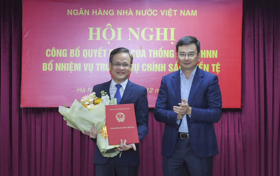 Ông Phạm Chí Quang được bổ nhiệm giữ chức Vụ trưởng Vụ Chính sách tiền tệ