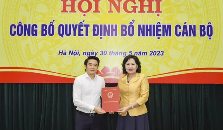 Bổ nhiệm Vụ trưởng Vụ Tổ chức cán bộ, Ngân hàng Nhà nước Việt Nam