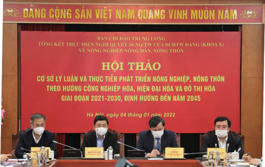Phát triển nông nghiệp, nông thôn theo hướng công nghiệp hóa, hiện đại hóa