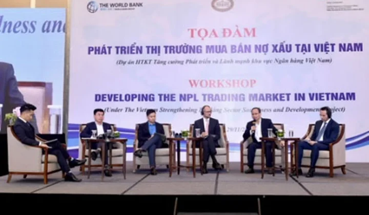 Phát triển thị trường mua bán nợ góp phần hỗ trợ cho xử lý nợ xấu