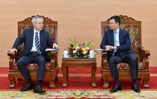 Phó Thống đốc Phạm Thanh Hà tiếp Nguyên Phó Thống đốc NHTW Hàn Quốc