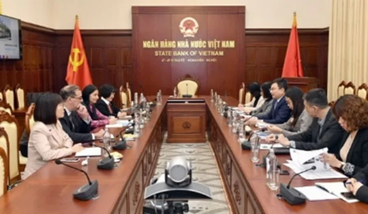 Phó Thống đốc Phạm Thanh Hà tiếp xã giao Giám đốc Văn phòng Tăng cường năng lực của Quỹ Tiền tệ quốc tế tại Thái Lan