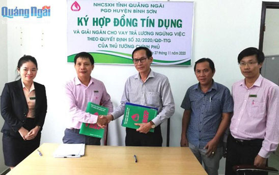 Quảng Ngãi có 3 doanh nghiệp đầu tiên được vay vốn ưu đãi