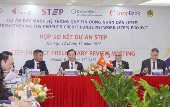 Sơ kết 5 năm Dự án “Đẩy mạnh hệ thống Quỹ tín dụng nhân dân”