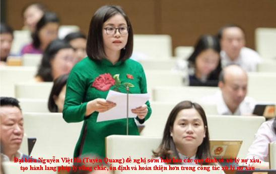 Sớm luật hóa các quy định về xử lý nợ xấu