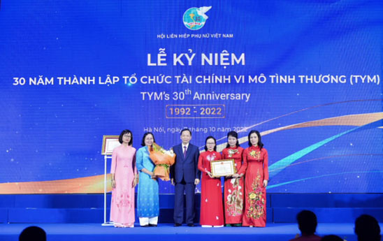 TYM khẳng định vai trò trong chiến lược tài chính toàn diện quốc gia và giảm nghèo bền vững