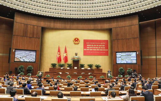 Tạo chuyển biến tích cực trong xây dựng và hoàn thiện nhà nước pháp quyền trong giai đoạn mới